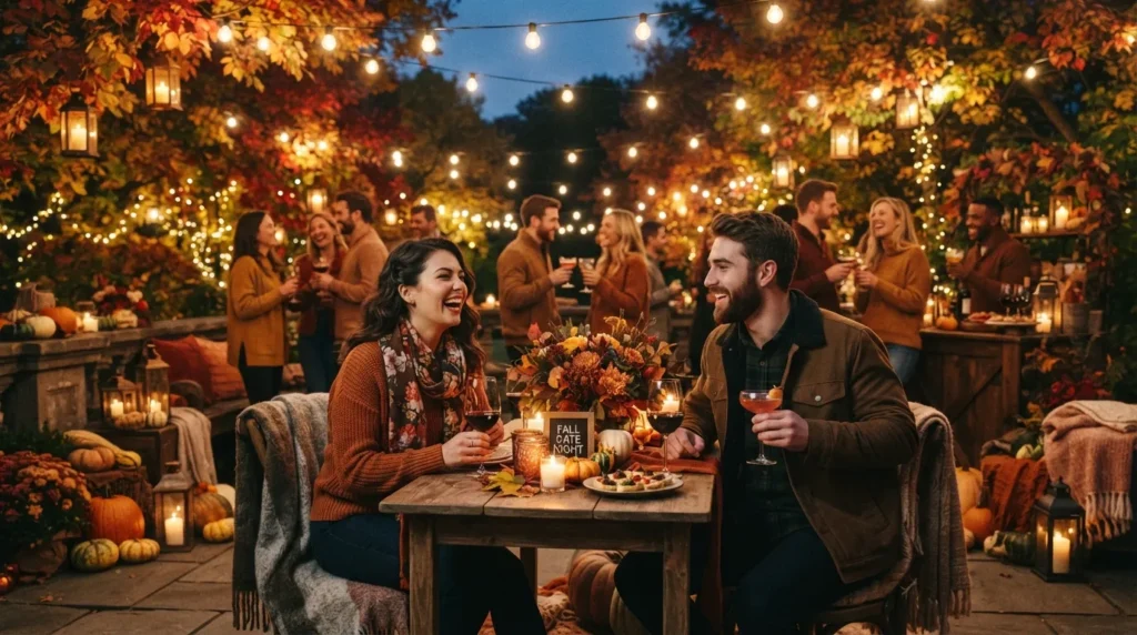 Romantic Fall Date Party