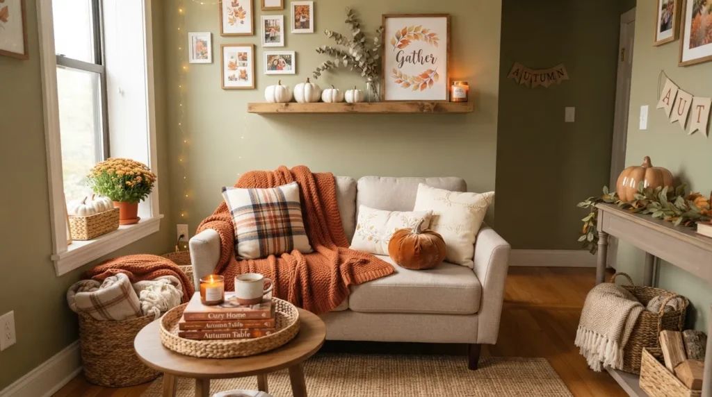 Small-Space Fall Decorating Ideas