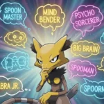 Alakazam Nicknames