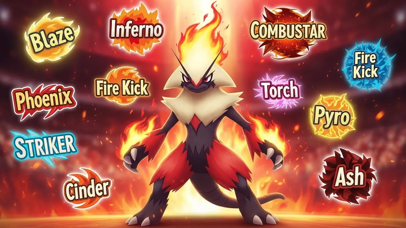 Blaziken Nicknames