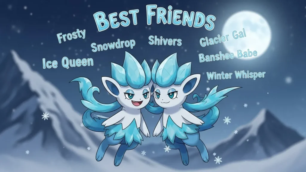 Froslass Nicknames Best Friends