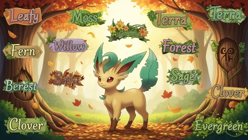 Leafeon Nicknames