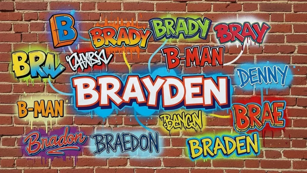 Nicknames for Brayden