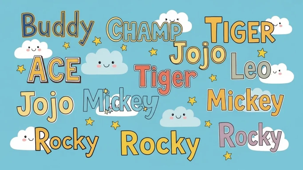 Nicknames for a Boy