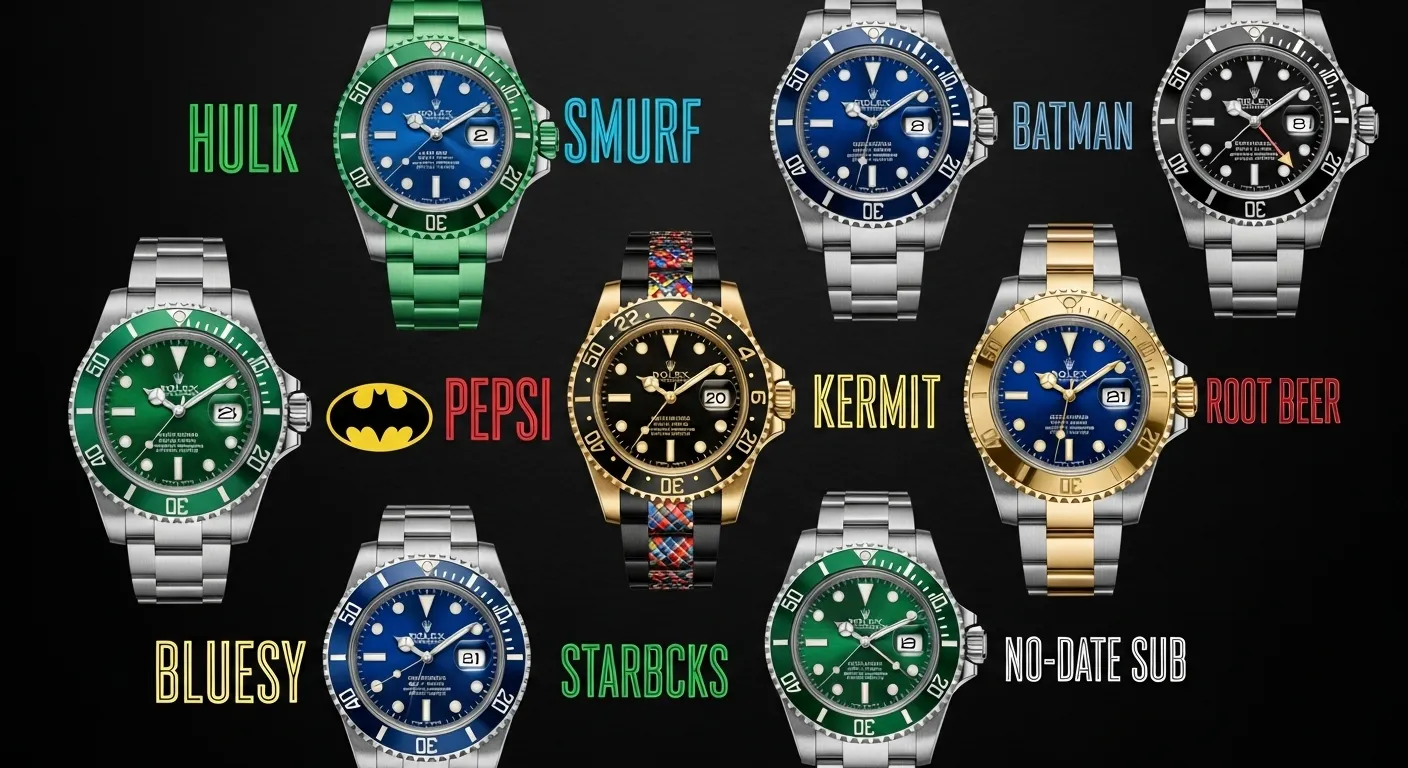Rolex Submariner Nicknames
