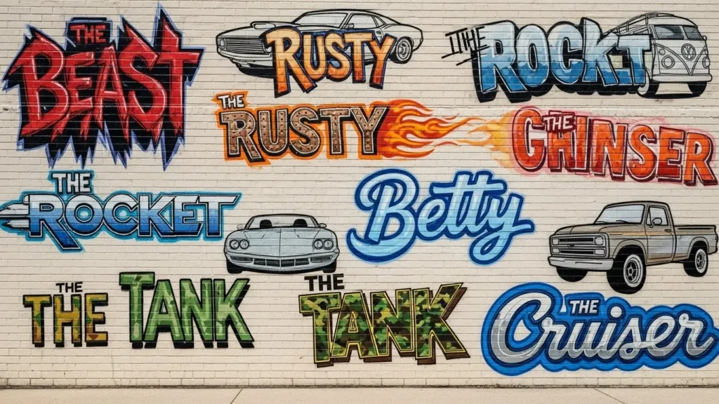 Nicknames for Cars
