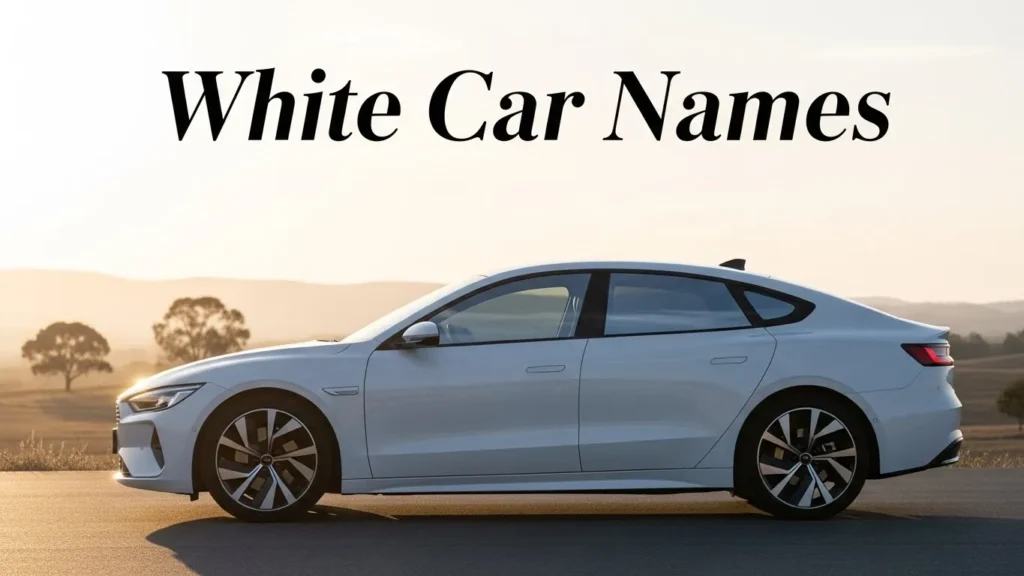 White Car Names