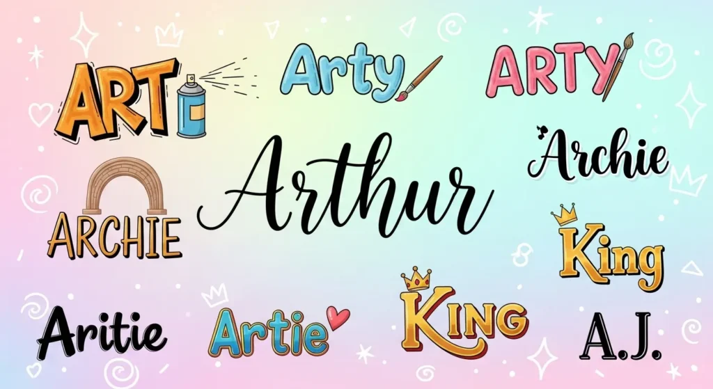 Nicknames for Arthur
