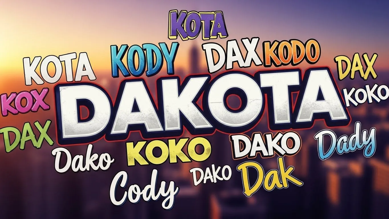 Nicknames for Dakota
