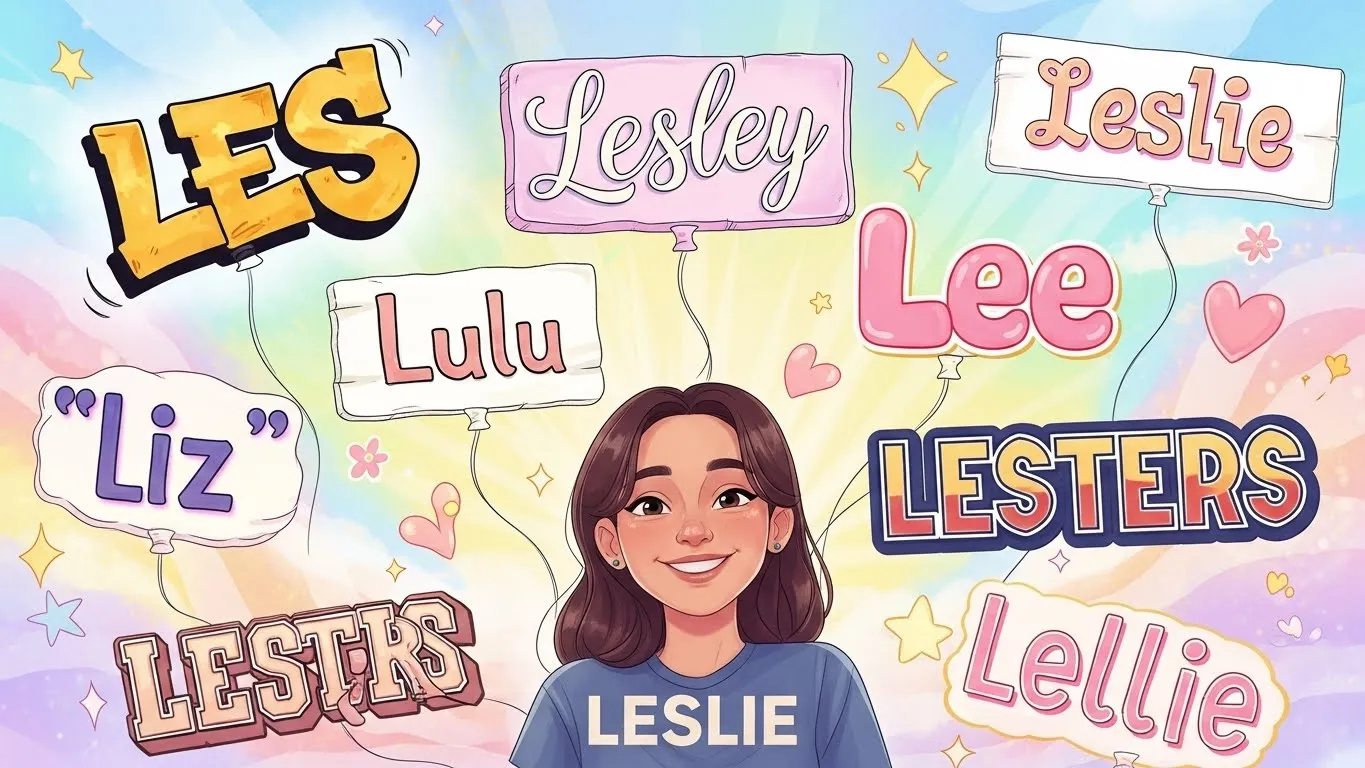 Nicknames for Leslie