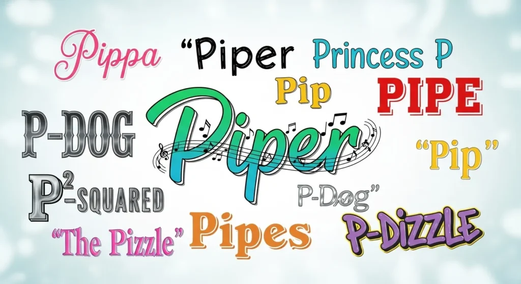 Nicknames for Piper