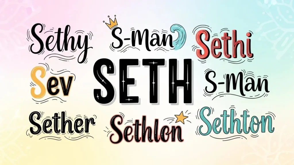 Nicknames for Seth