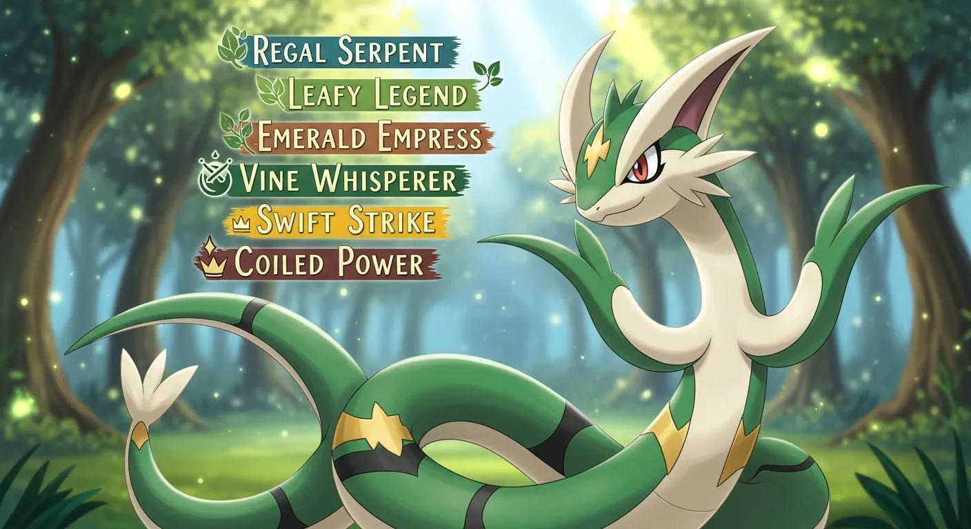 Serperior nicknames