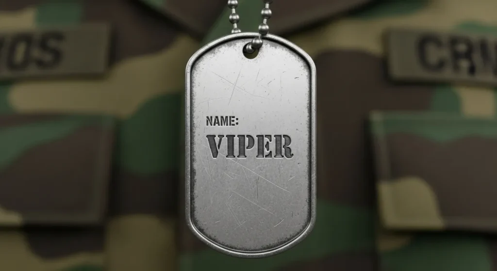 Cool Military Nicknames