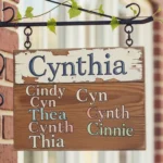 Cynthia nicknames