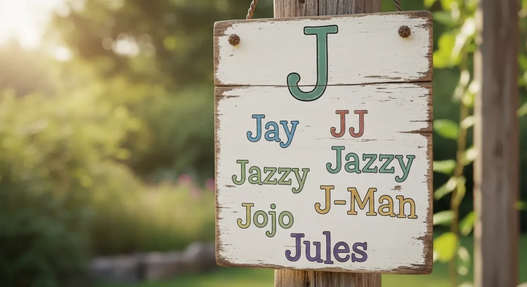 J Nicknames