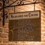Nicknames for colton