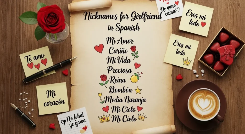 Nicknames for girlfriend in spanish