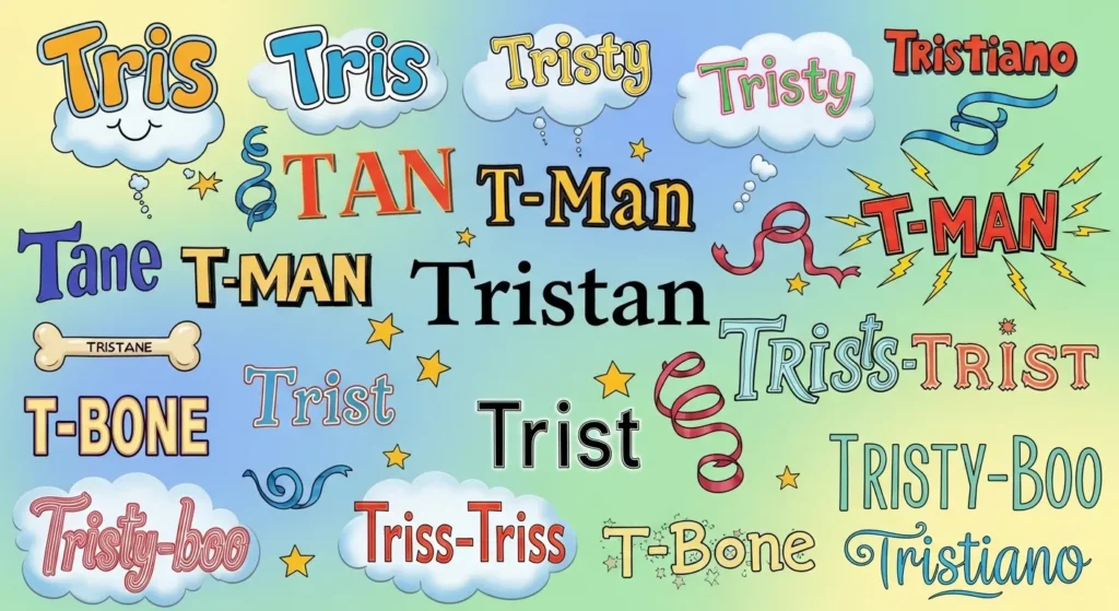 Nicknames for tristan