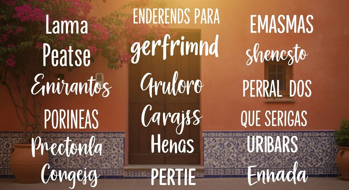 Spanish Girlfriend Nicknames
