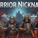 Warrior Nicknames ⚔️