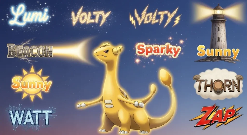 ampharos nicknames