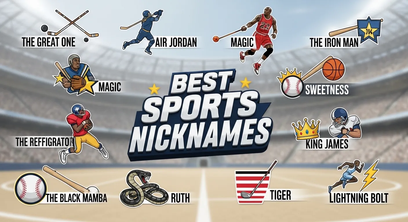 best sports nicknames