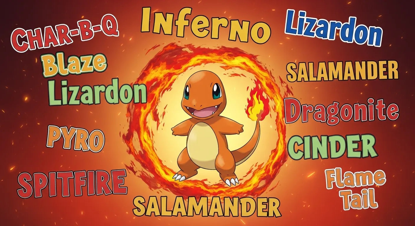 charmander nicknames