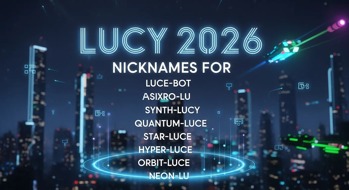 Nicknames for Lucy 2026