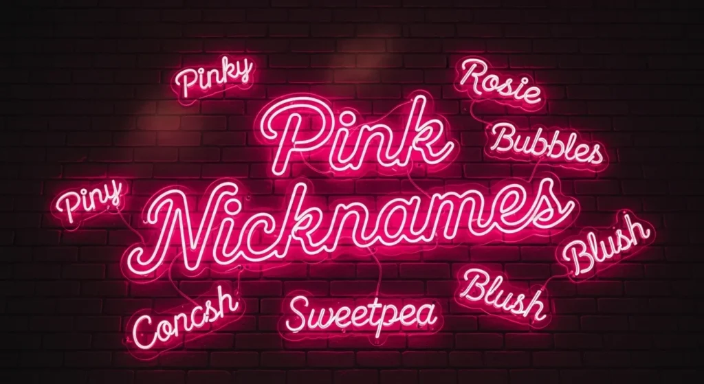 Pink Nicknames