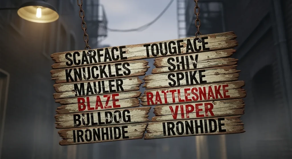Tough Nicknames