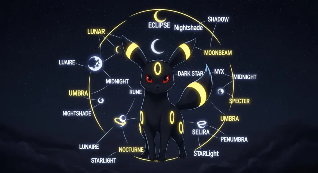 umbreon nicknames