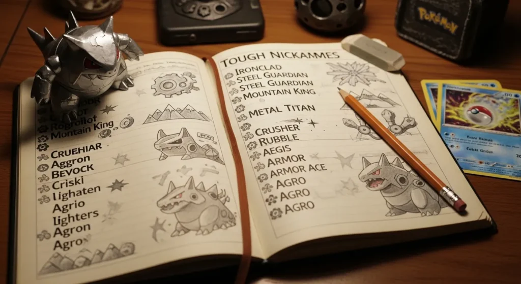 aggron nicknames