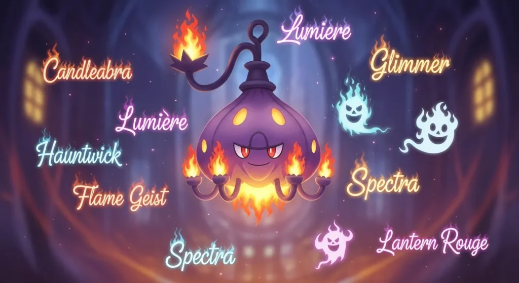 chandelure nicknames