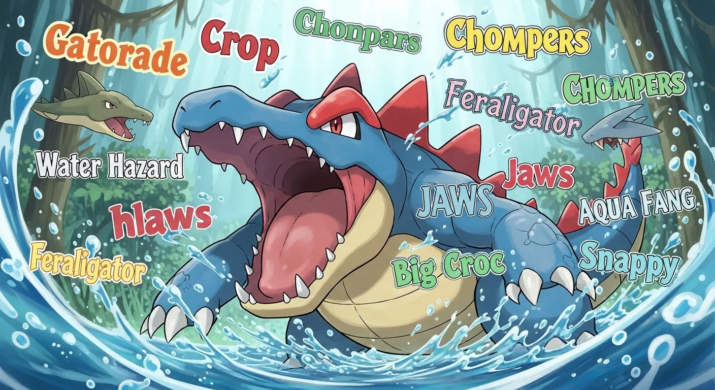 feraligatr nicknames