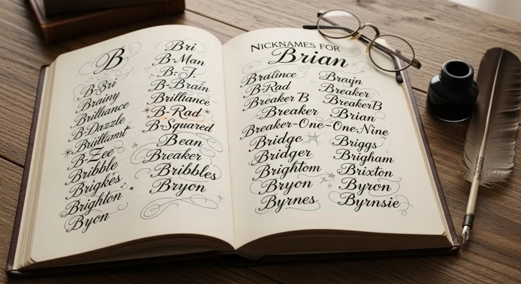 nicknames for brian