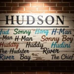 nicknames for hudson