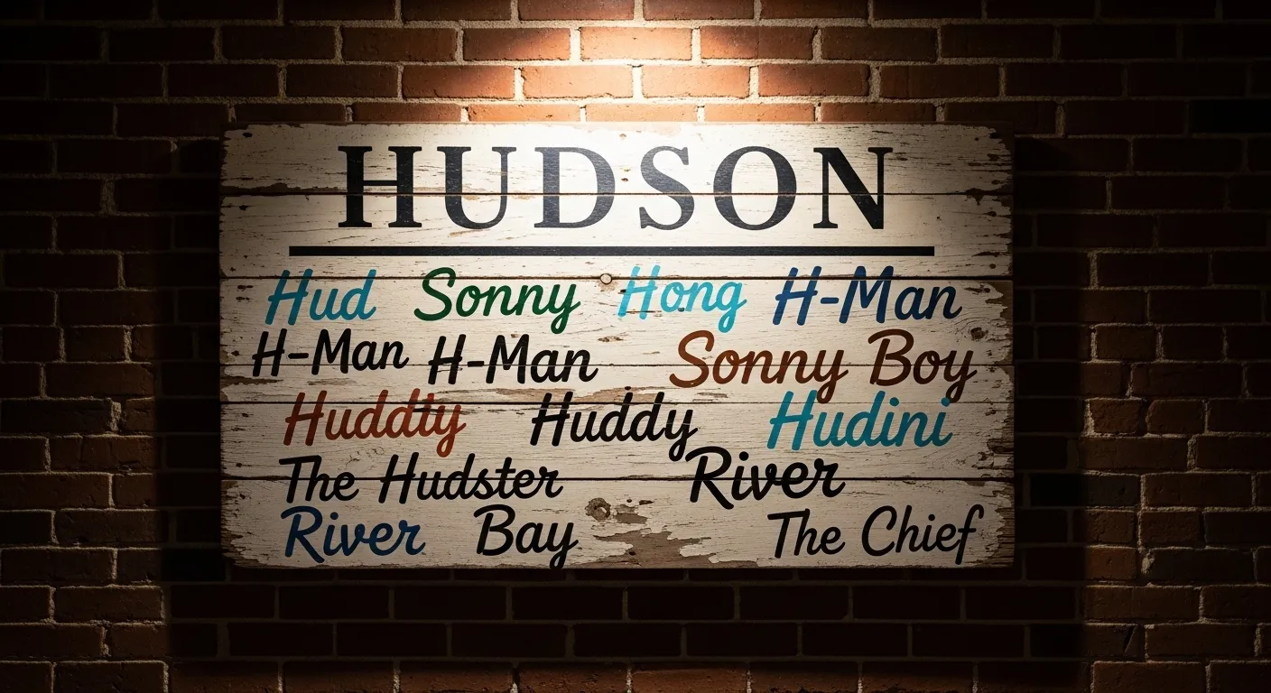 nicknames for hudson