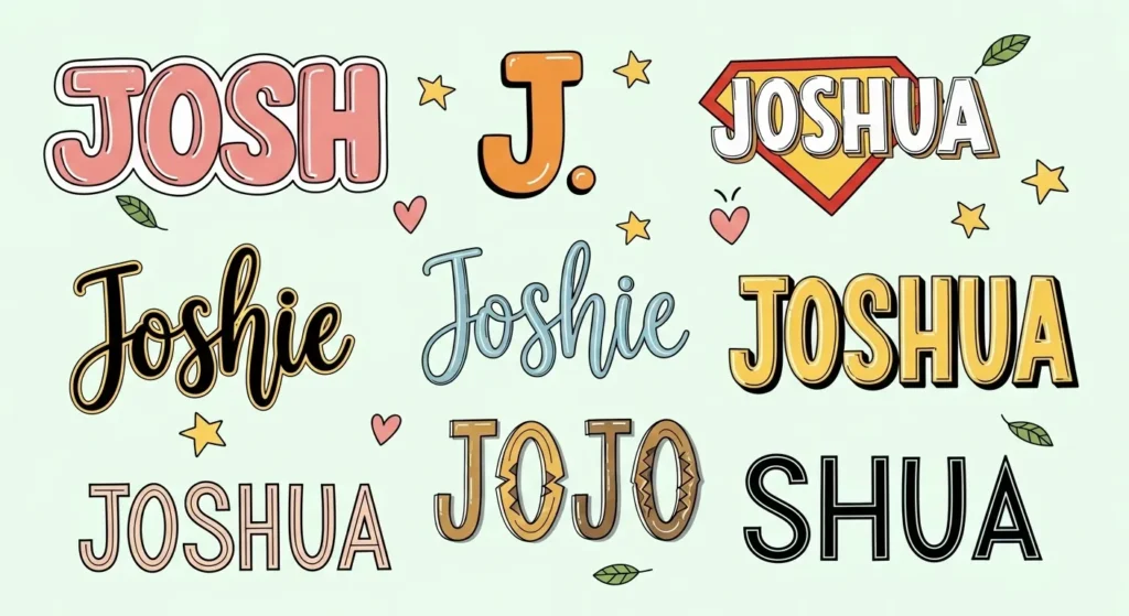 nicknames for joshua