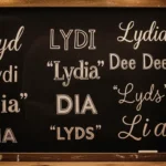 nicknames for lydia
