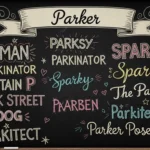 nicknames for parker
