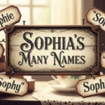 sophia nicknames
