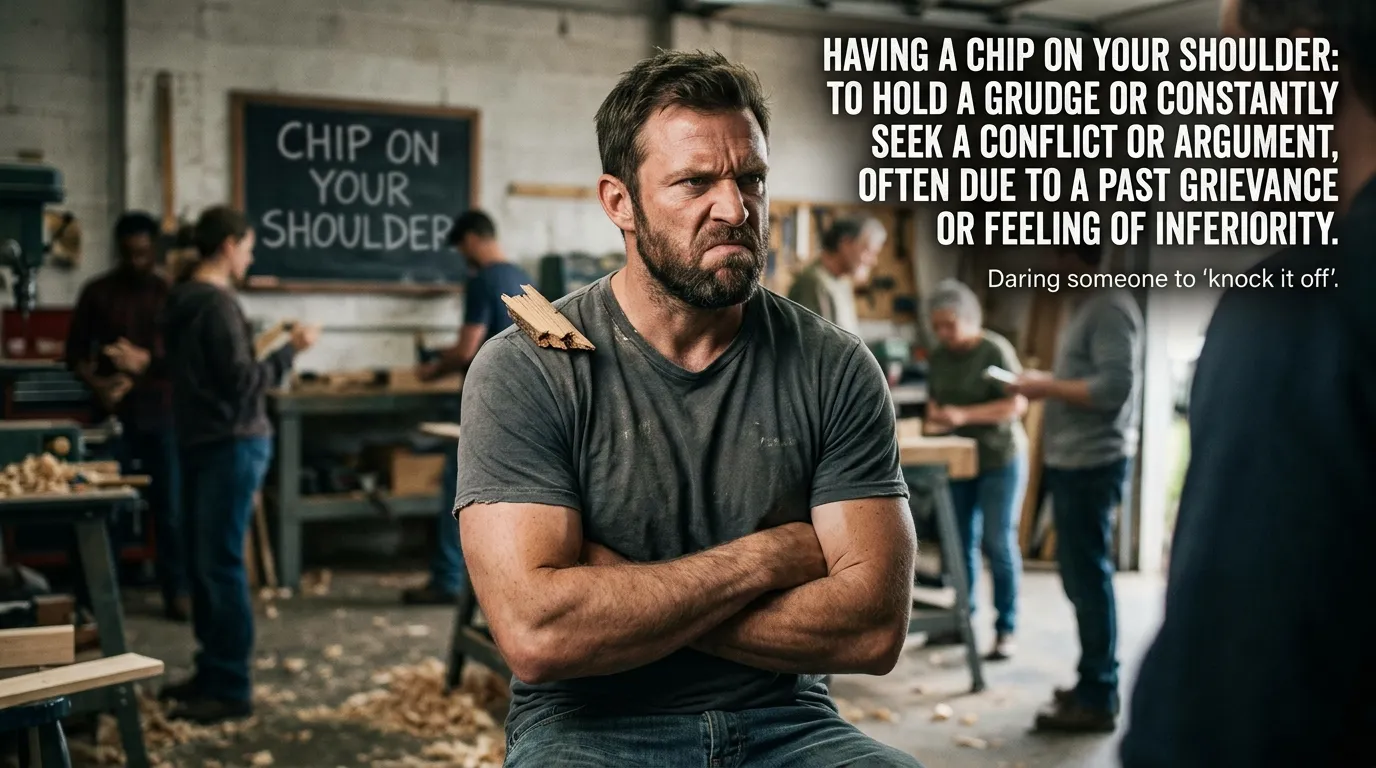 chip on your shoulder meaning