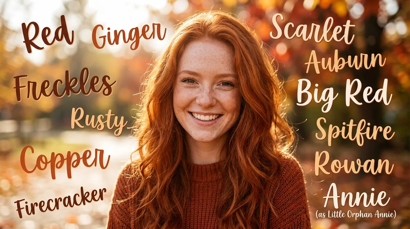 ginger nicknames