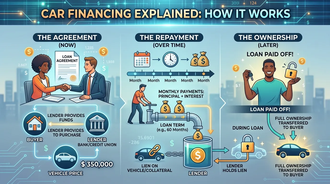 what does financing a car mean