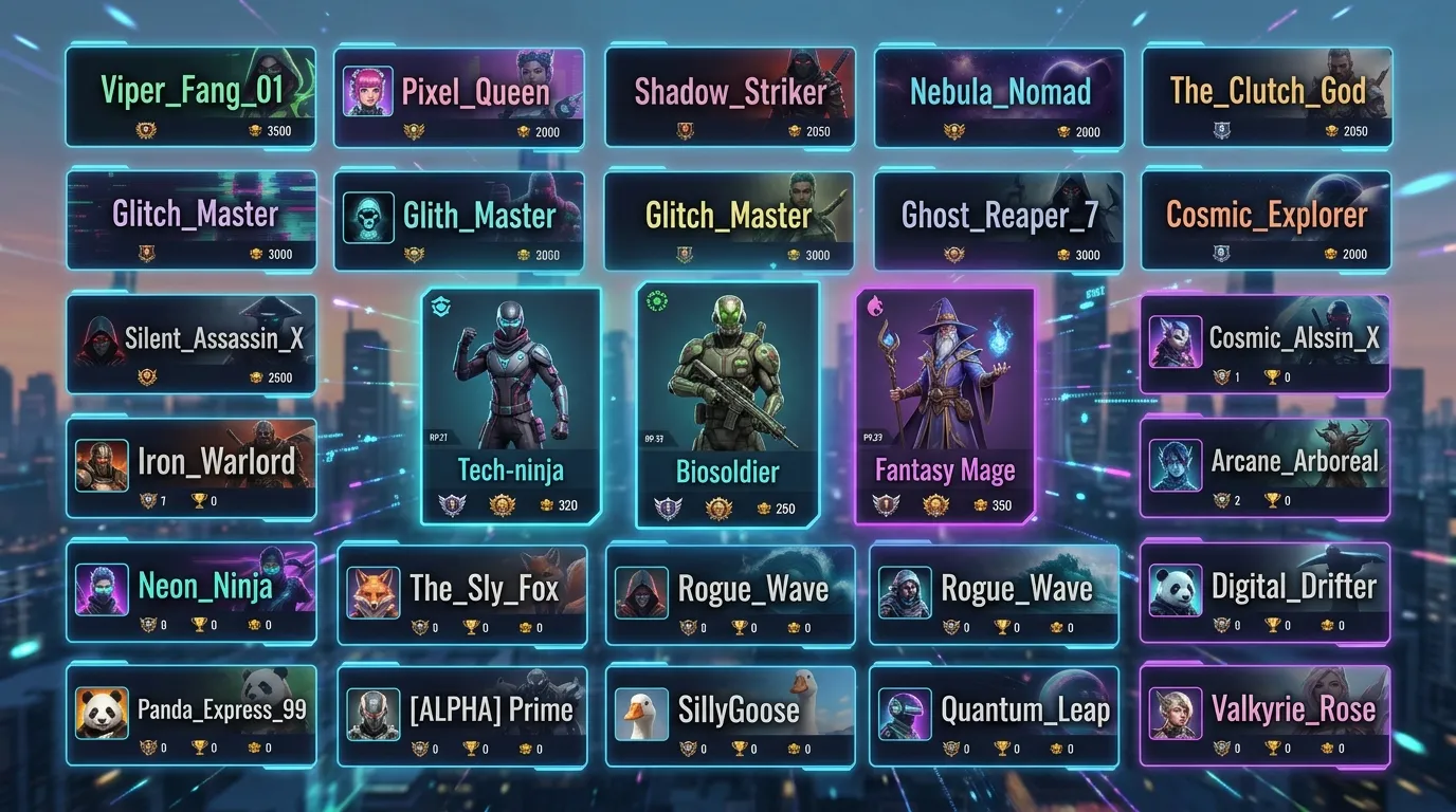 gaming nicknames