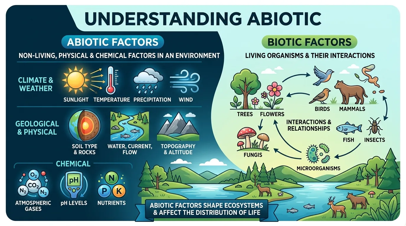what does abiotic mean