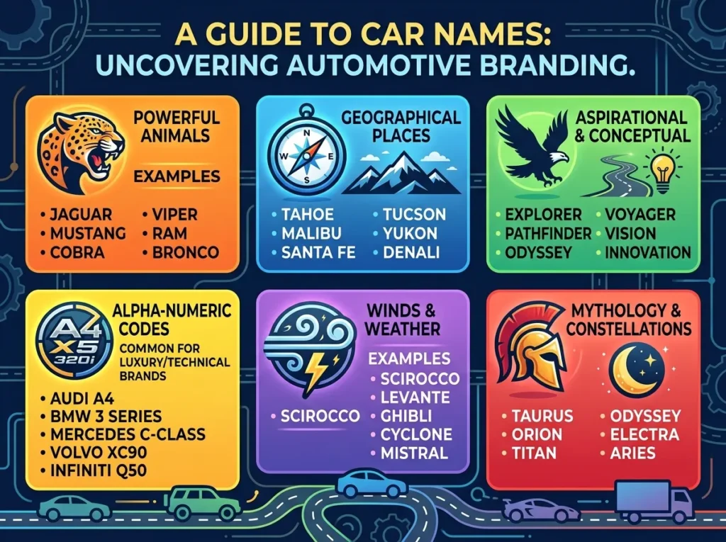 car names