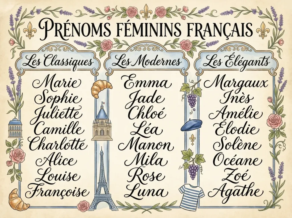 french girl names