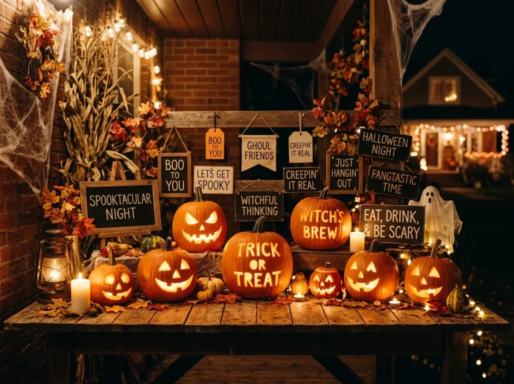halloween captions